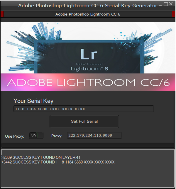 adobe lightroom 5 serial number generator
